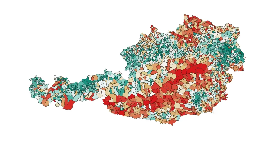 Демография с 2011 года в Австрия